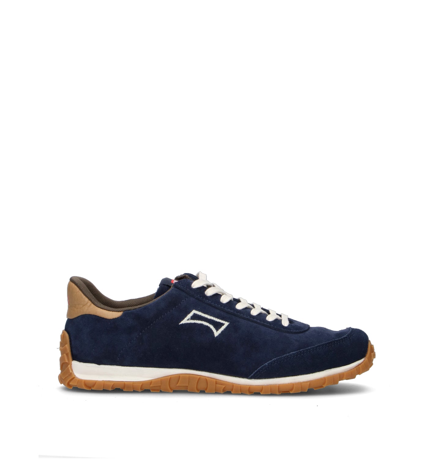 CAMPER Sneaker uomo blu in suede