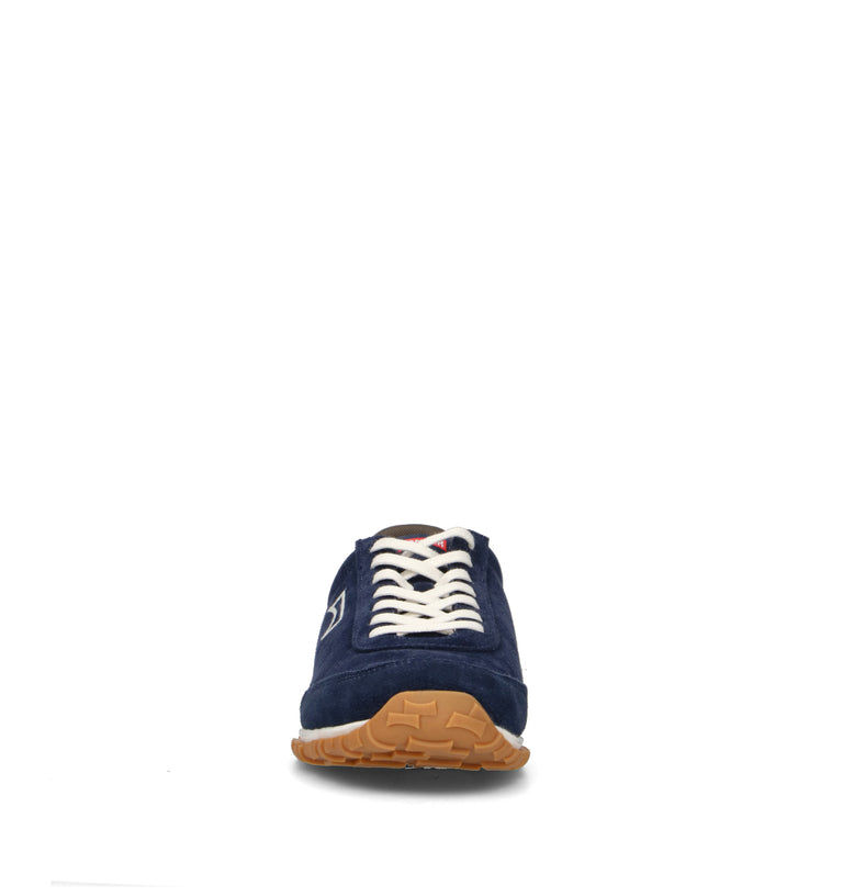 CAMPER Sneaker uomo blu in suede