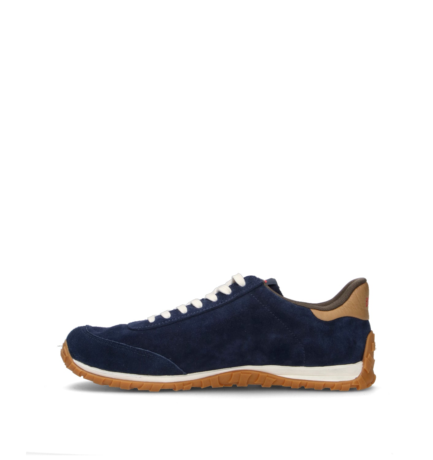 CAMPER Sneaker uomo blu in suede