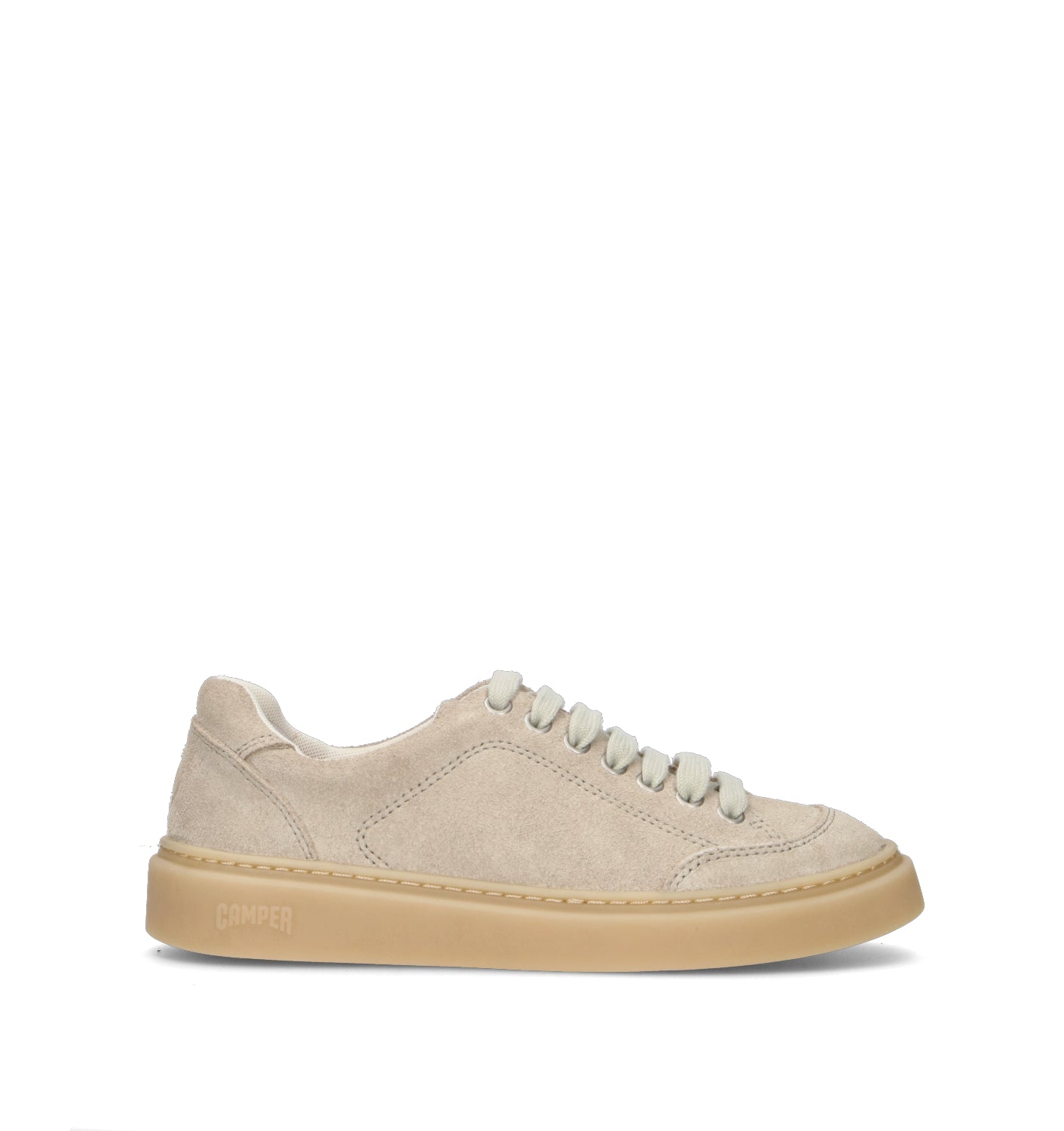 CAMPER Sneaker donna beige in suede
