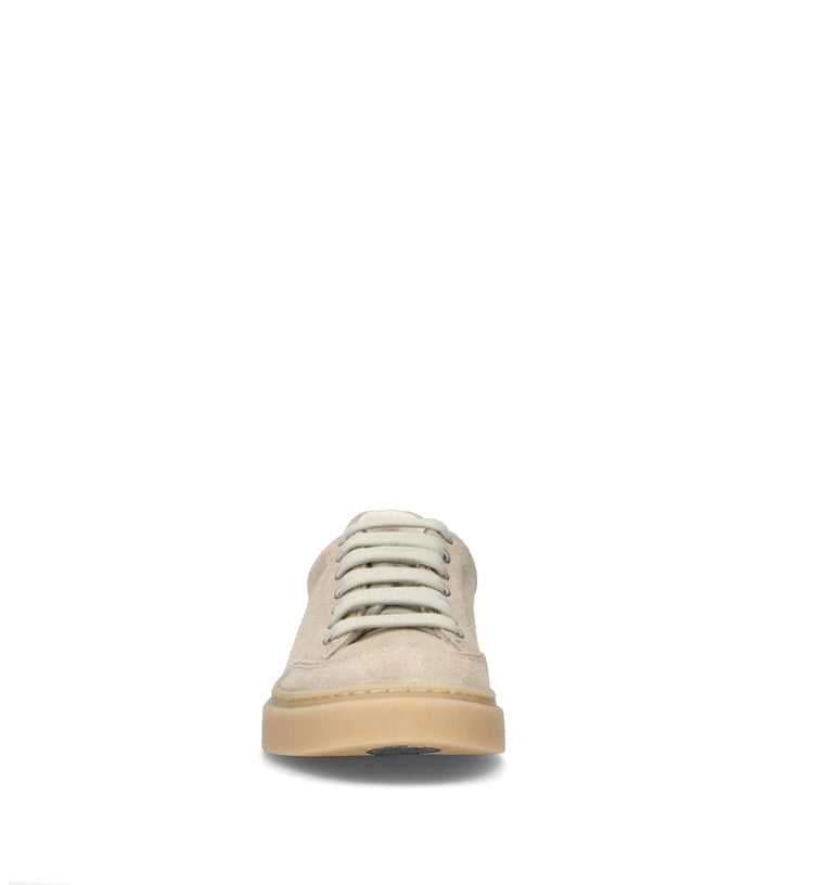 CAMPER Sneaker donna beige in suede