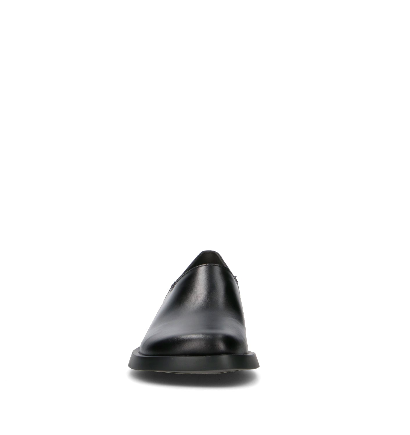 CAMPER Mocassino donna nero in pelle