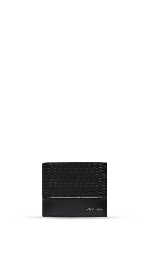 CALVIN KLEIN - Portafoglio nero uomo