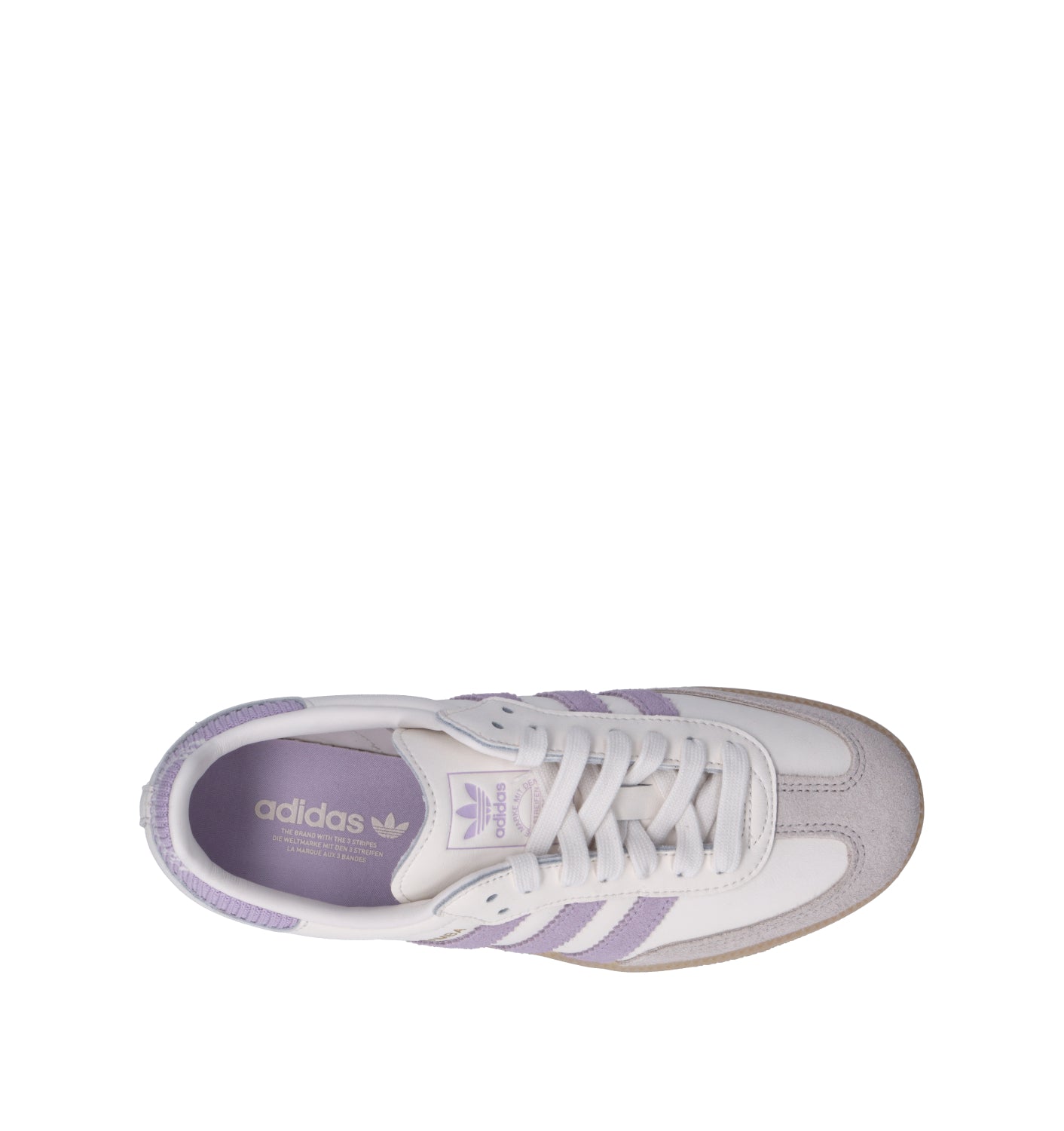 ADIDAS SAMBA OG J Sneaker ragazza bianca/lilla