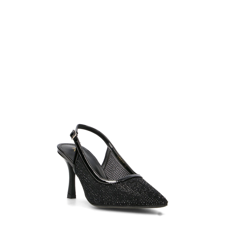 KLAS Slingback donna nera