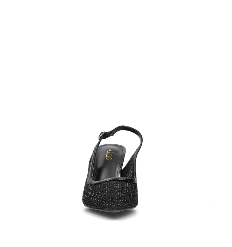 KLAS Slingback donna nera