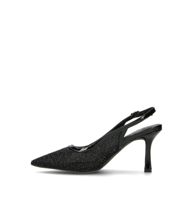 KLAS Slingback donna nera