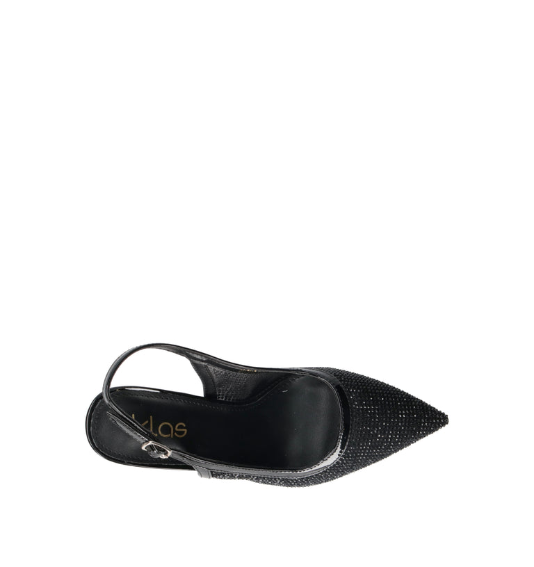 KLAS Slingback donna nera