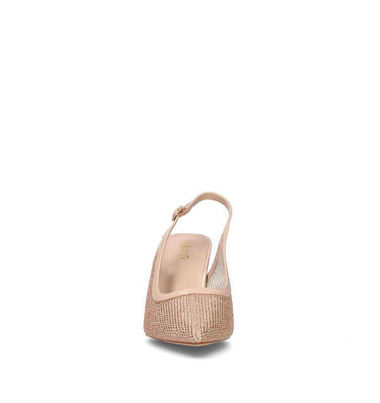 KLAS Slingback donna nude