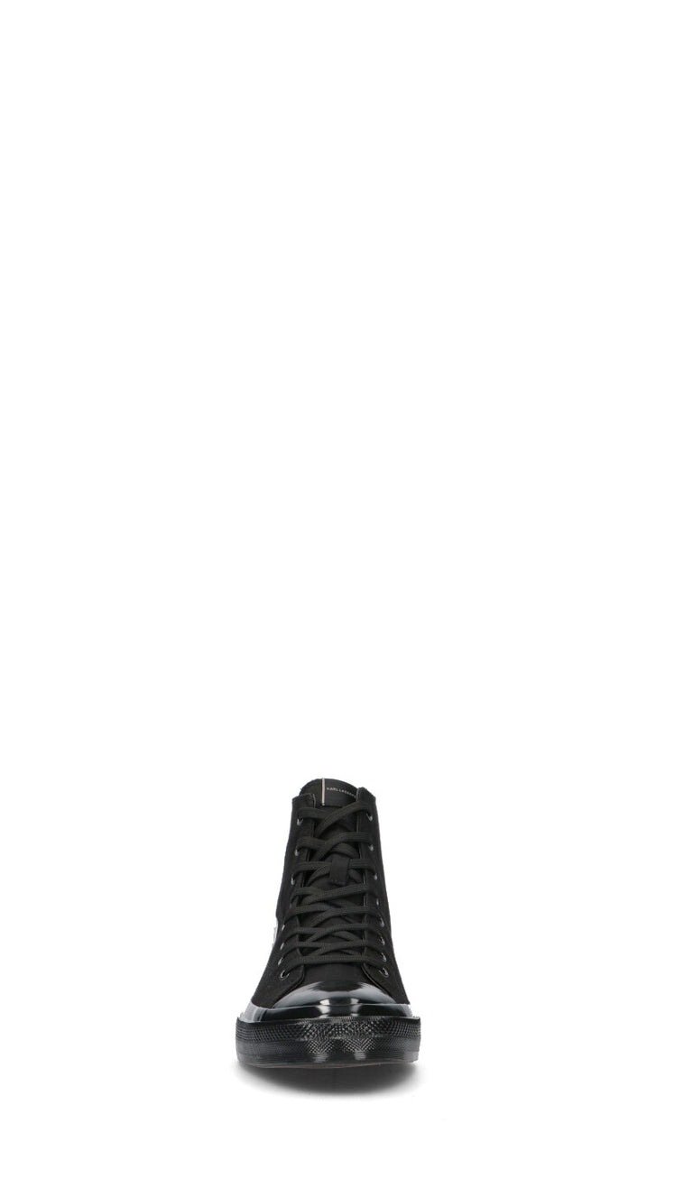 KARL LAGERFELD Sneaker uomo nera in pelle