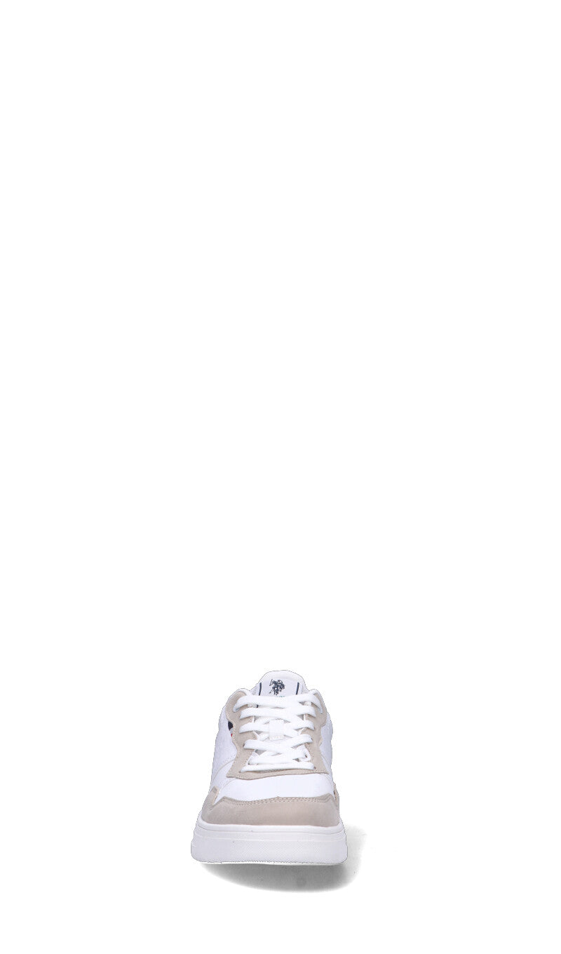 U.S. POLO ASSN. Sneaker uomo bianca/verde/beige