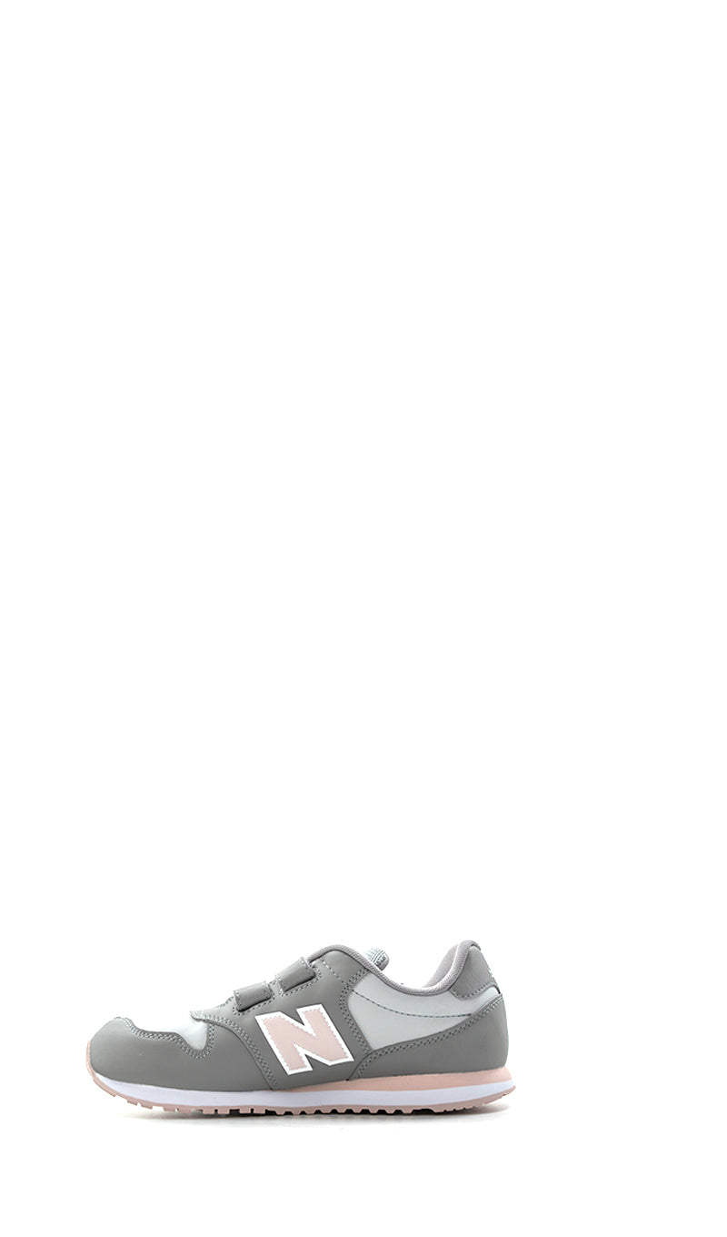 NEW BALANCE Sneaker ragazza grigia/rosa
