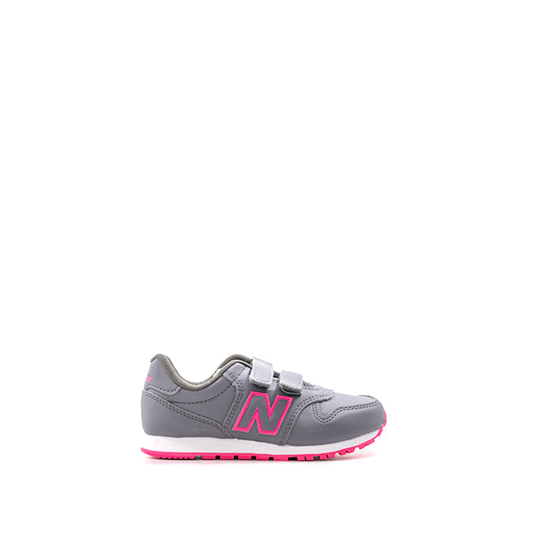 NEW BALANCE 500 Sneaker bimba grigia/rosa
