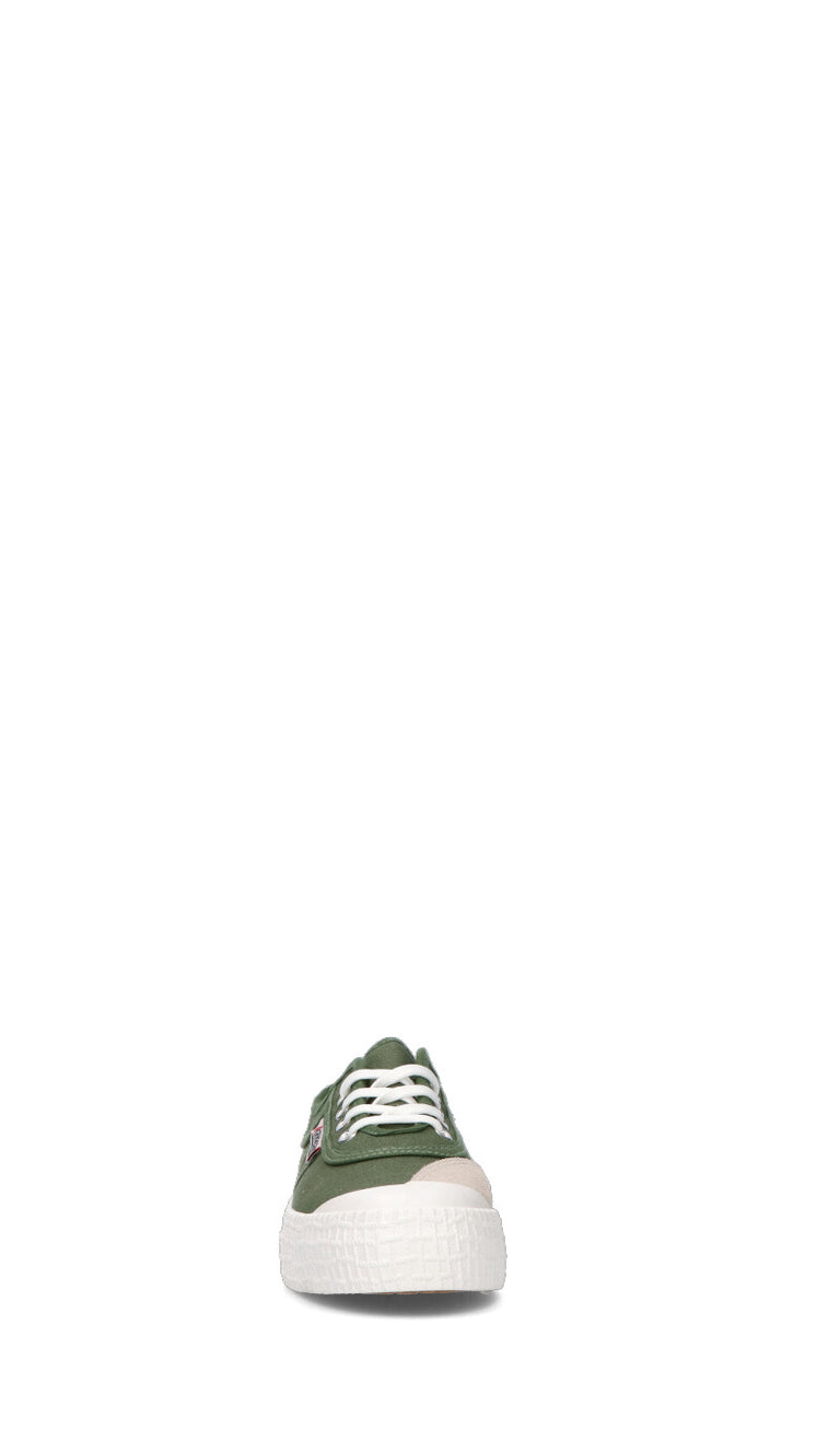 KAWASAKI Sneaker donna verde militare