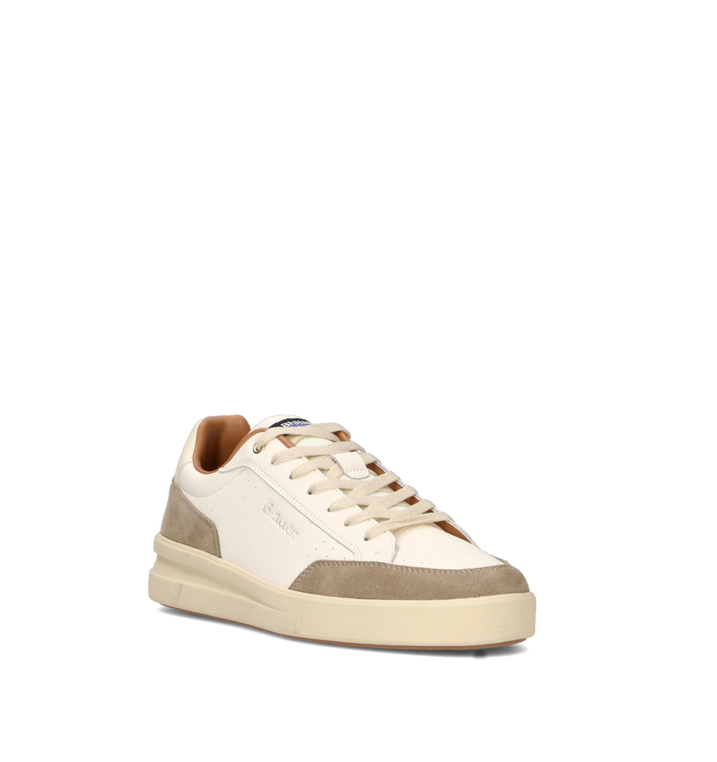 BLAUER Sneaker uomo panna
