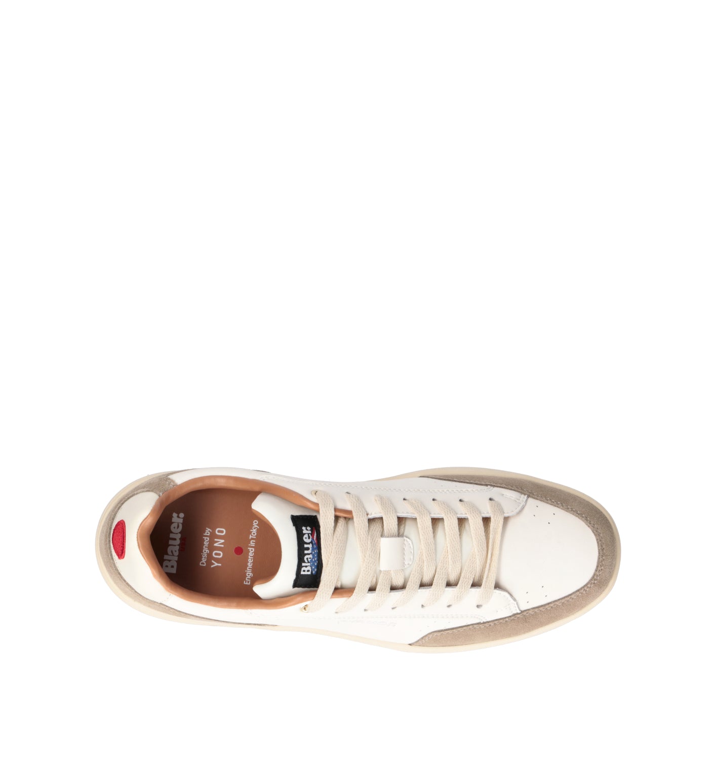 BLAUER Sneaker uomo panna