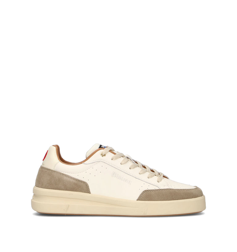 BLAUER Sneaker uomo panna