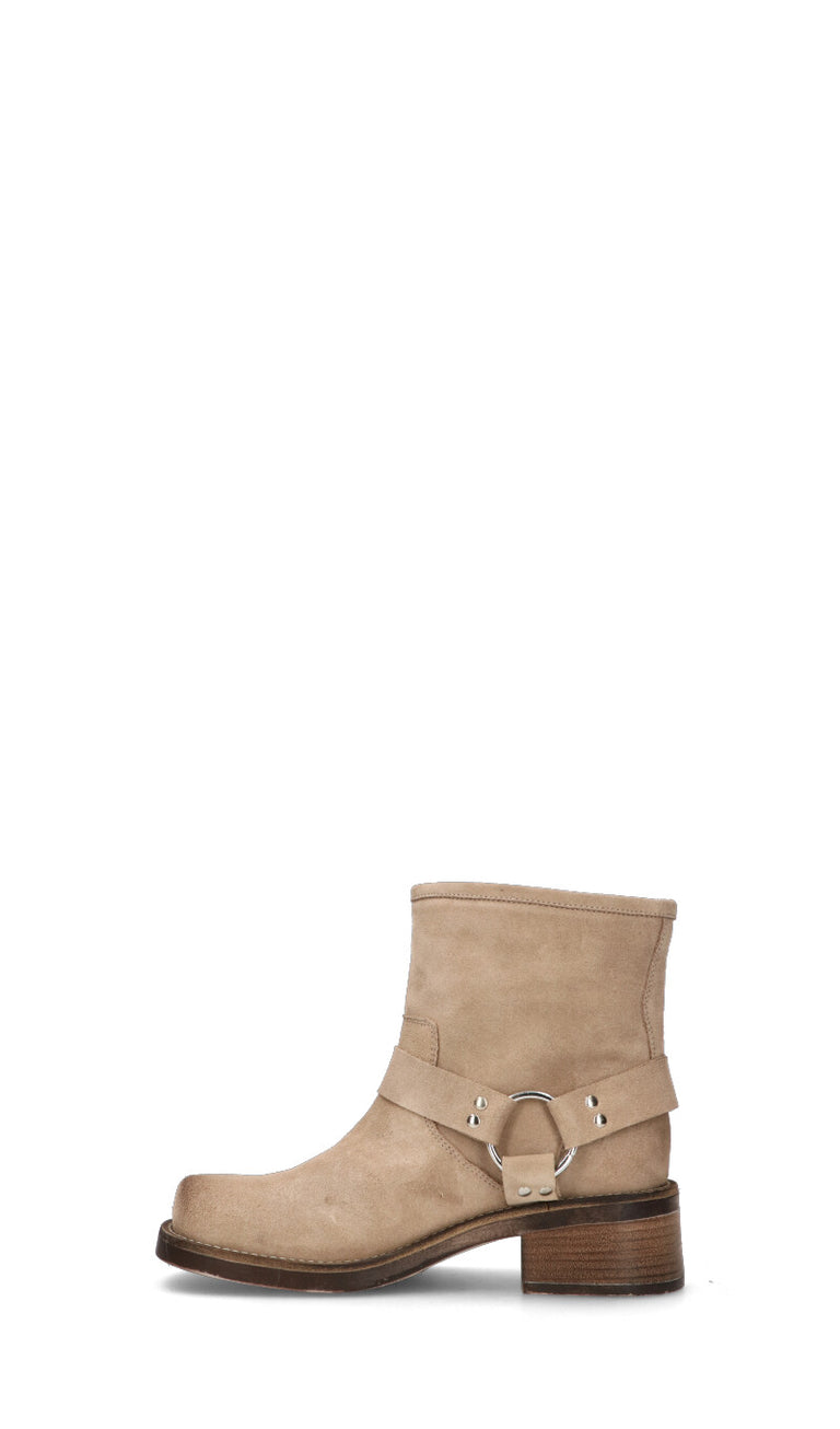 LEMARE' Tronchetto donna beige in suede