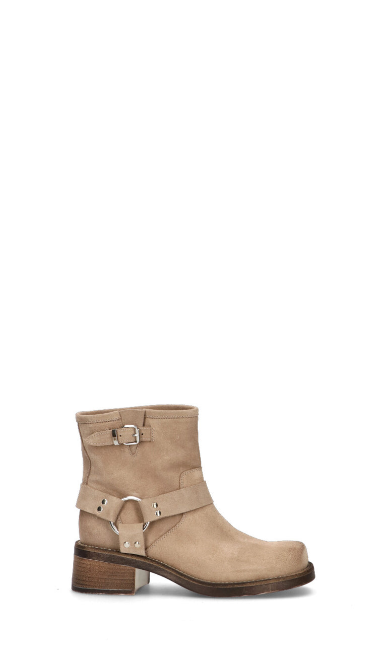 LEMARE' Tronchetto donna beige in suede