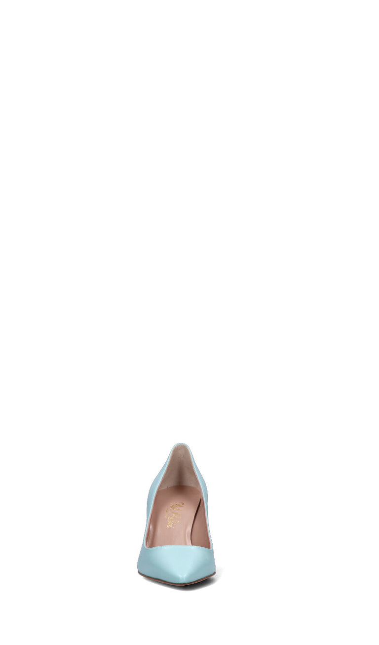 PHIL MELVIS Decollete donna acquamarina in pelle