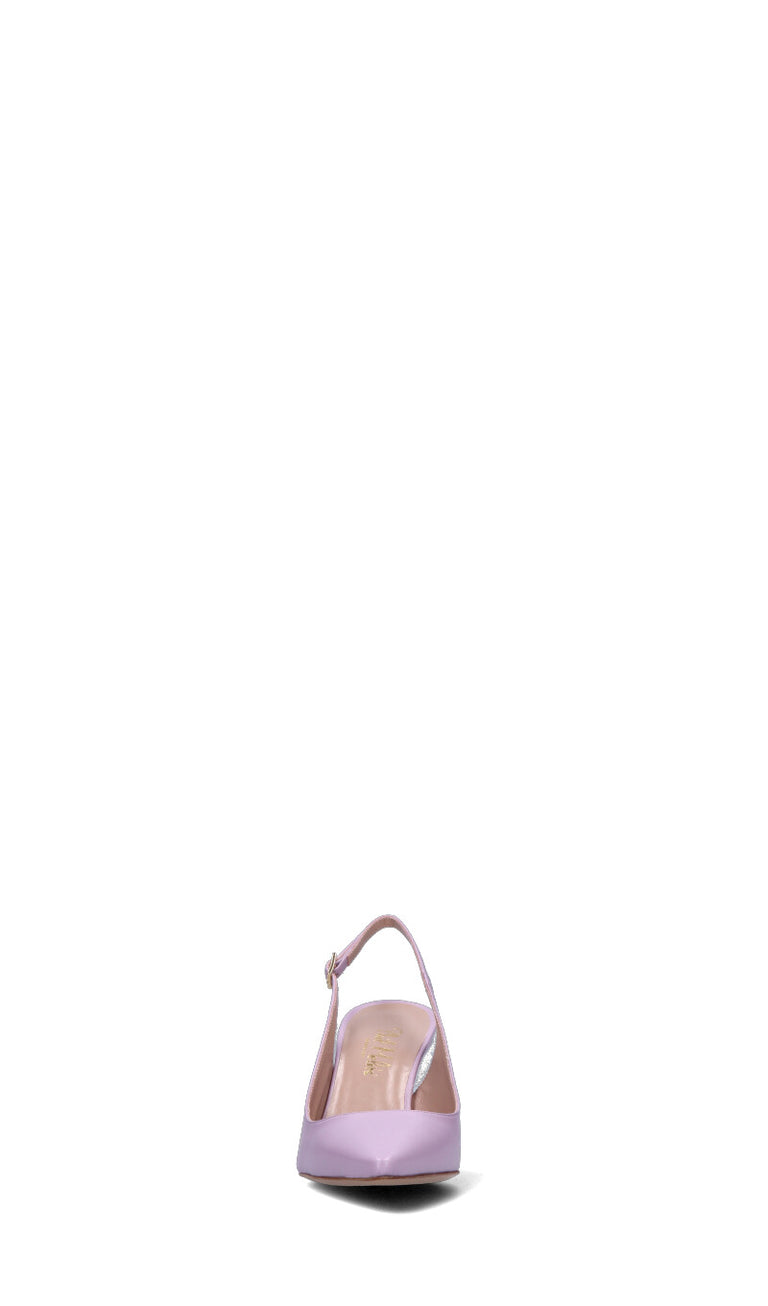 PHIL MELVIS Slingback donna lilla in pelle