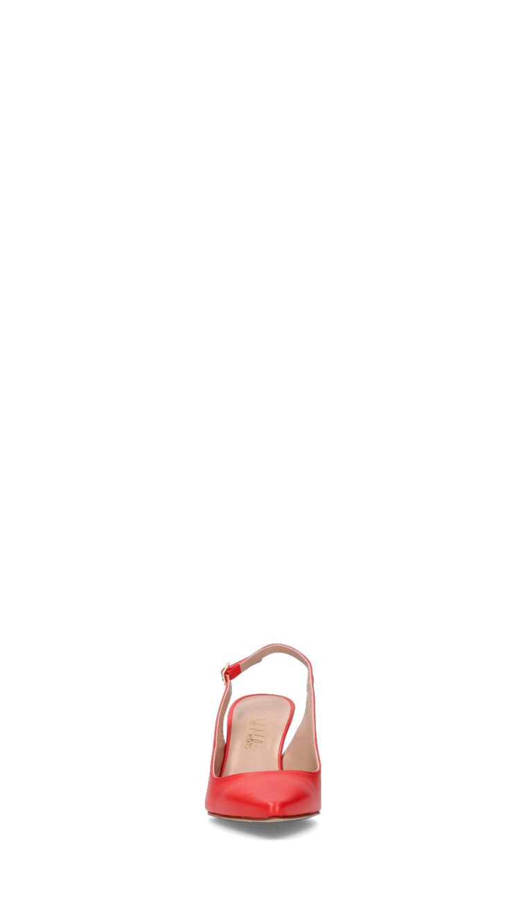 PHIL MELVIS Slingback donna rossa in pelle