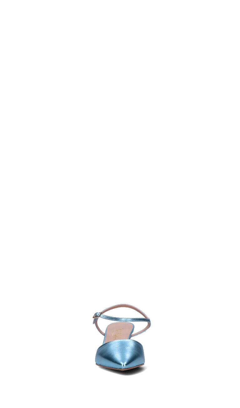 PHIL MELVIS Slingback donna azzurra in pelle