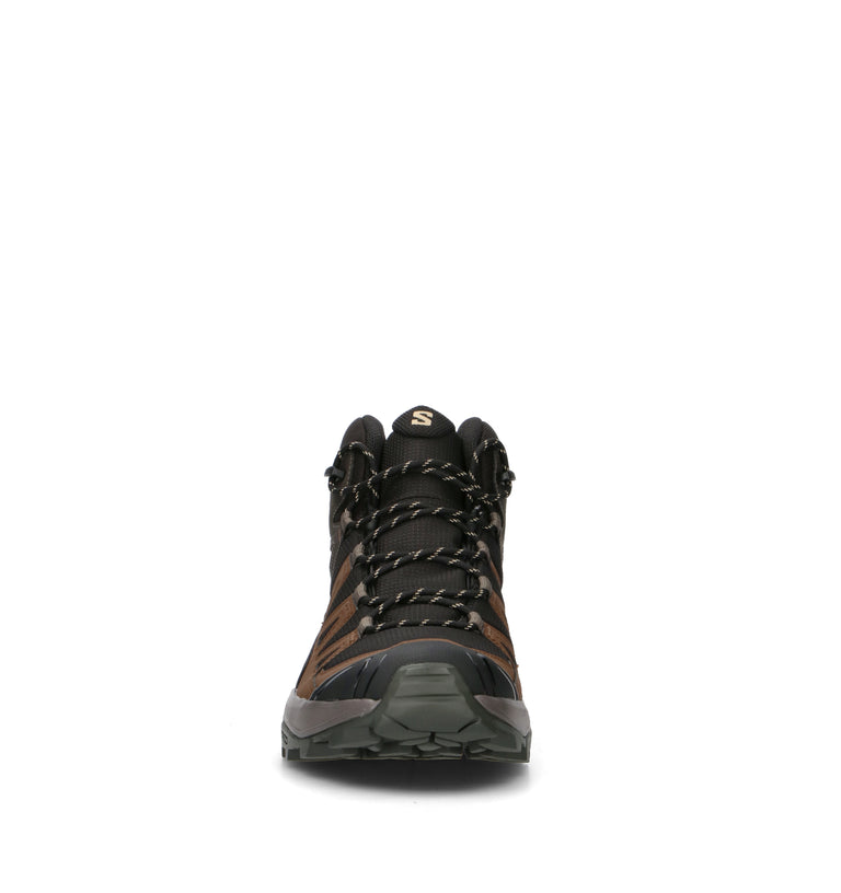 SALOMON X ULTRA 360 MID GTX Pedula uomo marrone/nero in gore-tex