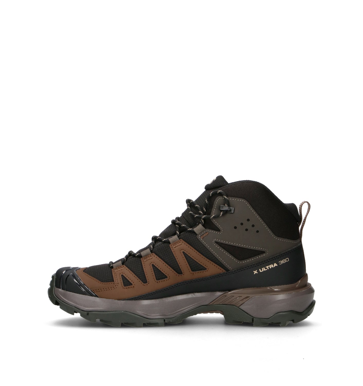 SALOMON X ULTRA 360 MID GTX Pedula uomo marrone/nero in gore-tex