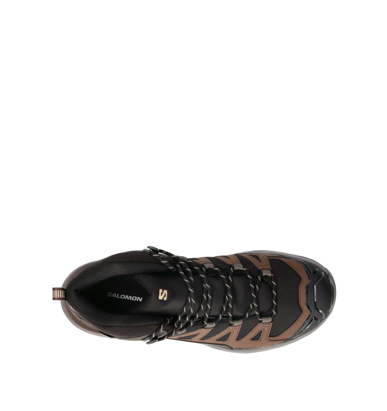 SALOMON X ULTRA 360 MID GTX Pedula uomo marrone/nero in gore-tex