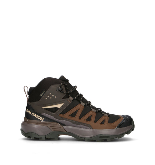 SALOMON X ULTRA 360 MID GTX Pedula uomo marrone/nero in gore-tex