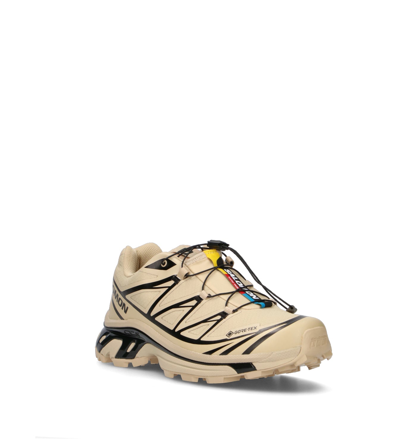 SALOMON XT-6 GTX Scarpa trail running donna beige in gore-tex
