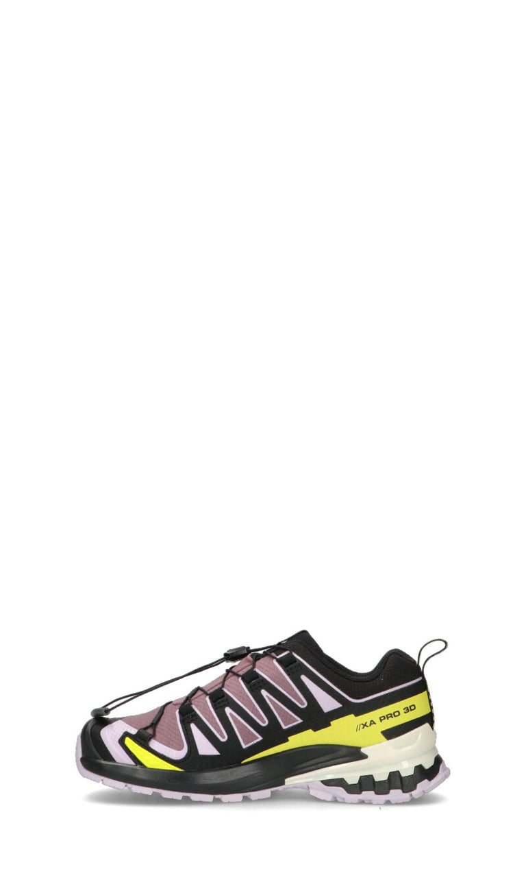 SALOMON - XA PRO 3D V9 GTX W Scarpa trekking donna bianca/lilla in gore-tex