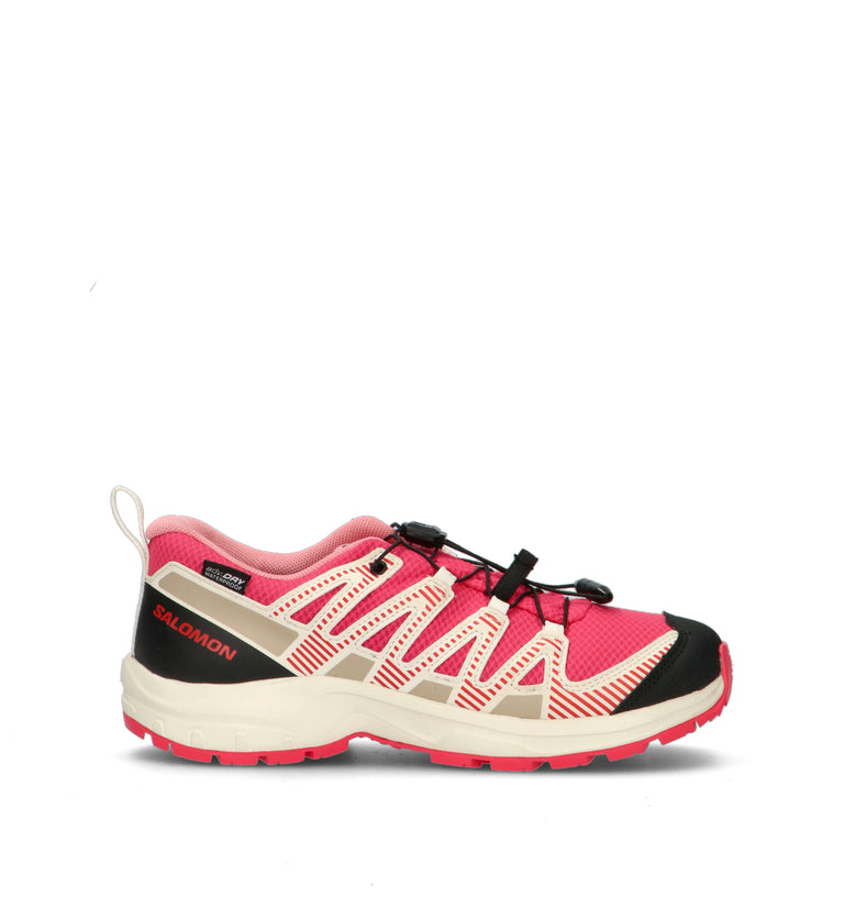 SALOMON XA PRO V8 WP J Scarpa trekking ragazza rosa