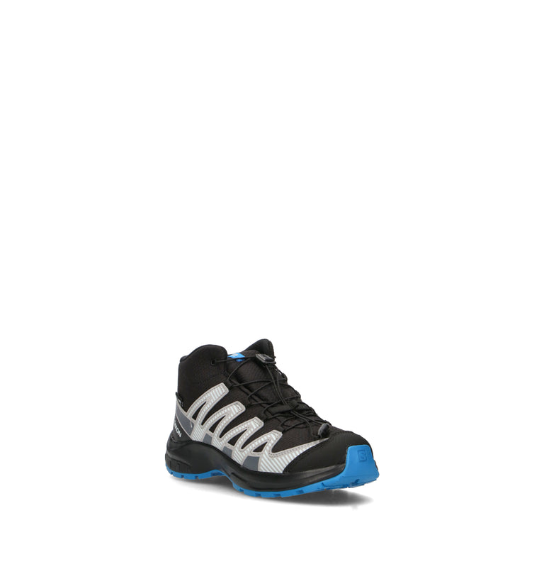 SALOMON XA PRO V8 MID WP J Pedula bimbo nera waterproof