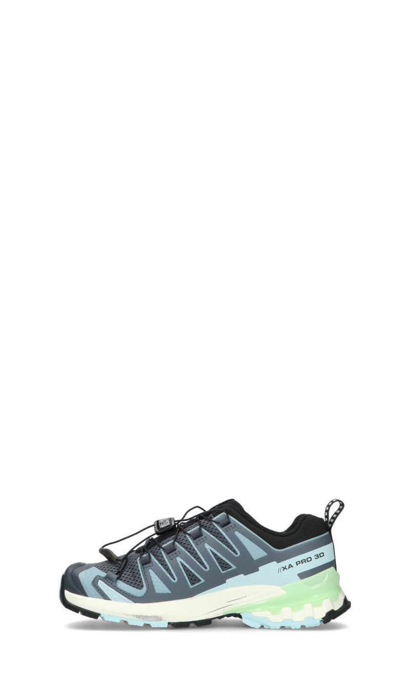 SALOMON XA PRO 3D V9 Scarpa trail running donna azzurra in gore-tex
