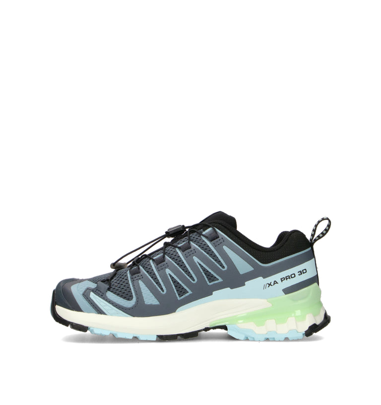 SALOMON XA PRO 3D V9 Scarpa trail running donna azzurra in gore-tex