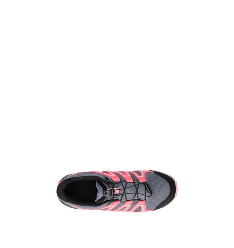 SALOMON SPEEDCROSS WP J Scarpa trekking bimba grigia/rossa