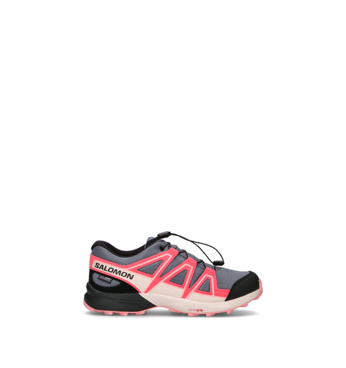 SALOMON SPEEDCROSS WP J Scarpa trekking bimba grigia/rossa
