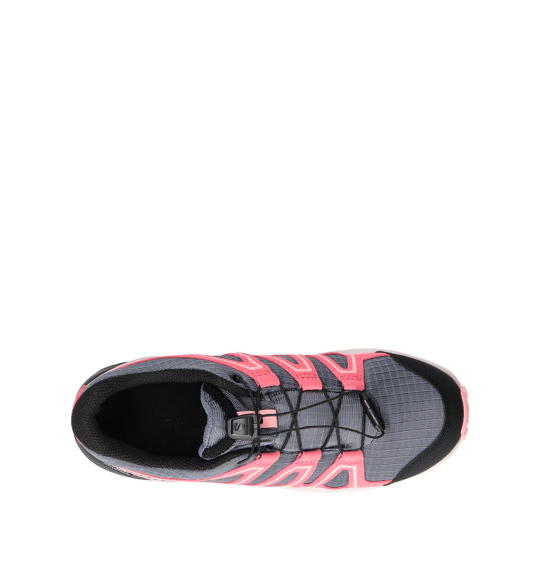 SALOMON SPEEDCROSS WP J Scarpa trekking ragazza grigia/rossa
