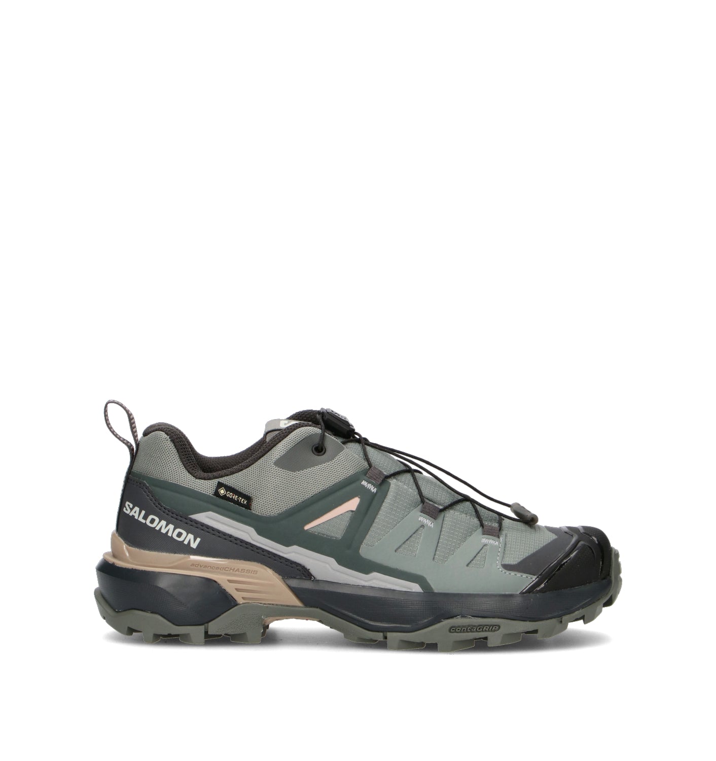 SALMON X ULTRA 360 GTX W Scarpa trekking donna verde in gore-tex
