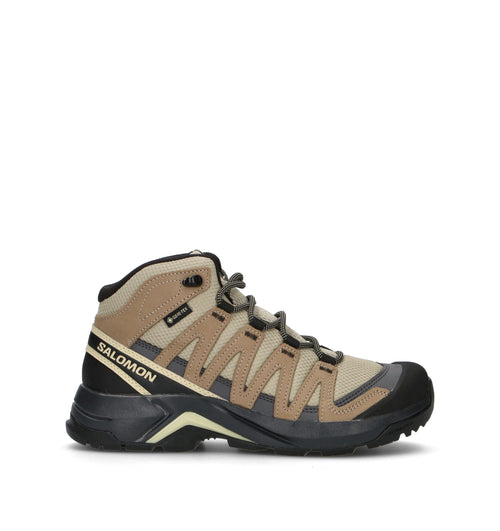 SALOMON X-ADVENTURE RECON MID GTX W Pedula donna beige in gore-tex