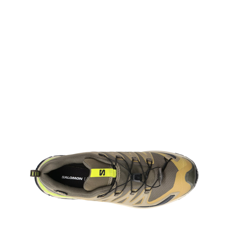 SALOMON XA PRO 3D V9 GTX Scarpa trail running uomo militare/beige in gore-tex