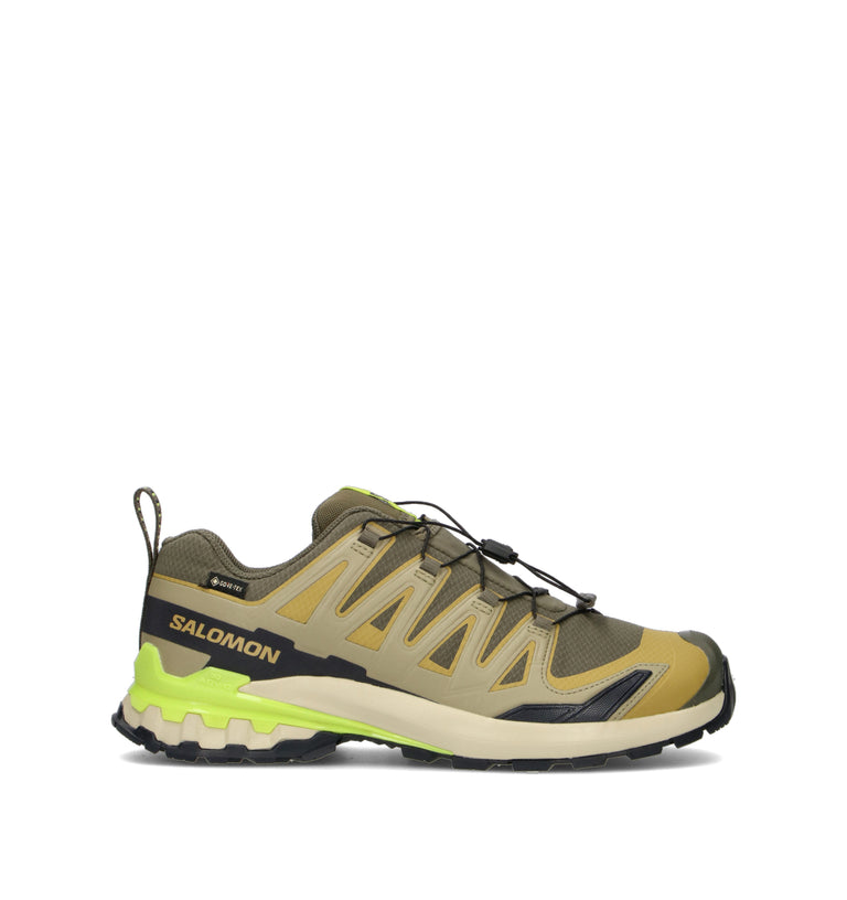 SALOMON XA PRO 3D V9 GTX Scarpa trail running uomo militare/beige in gore-tex