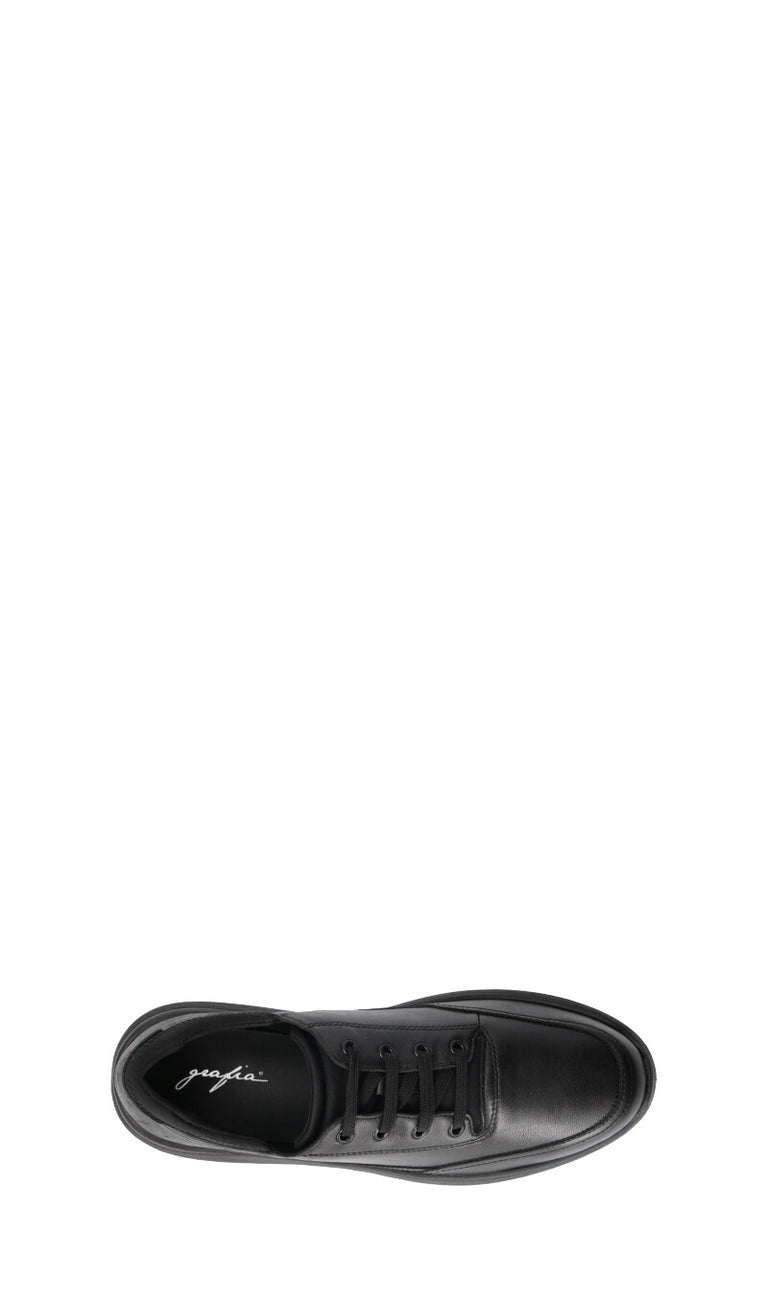 GRAFIA Sneaker uomo nera in pelle