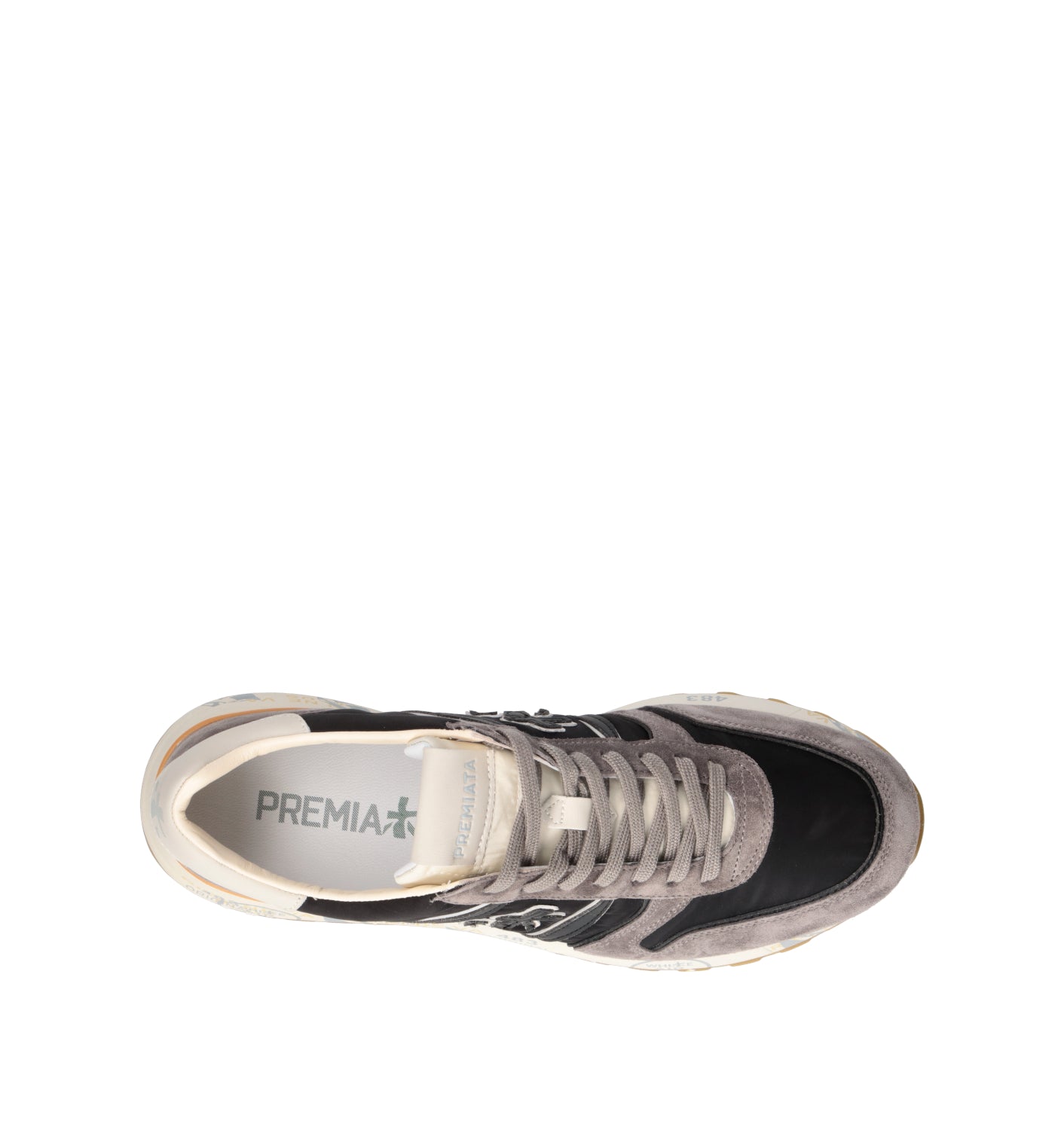 PREMIATA Sneaker uomo grigia/nera