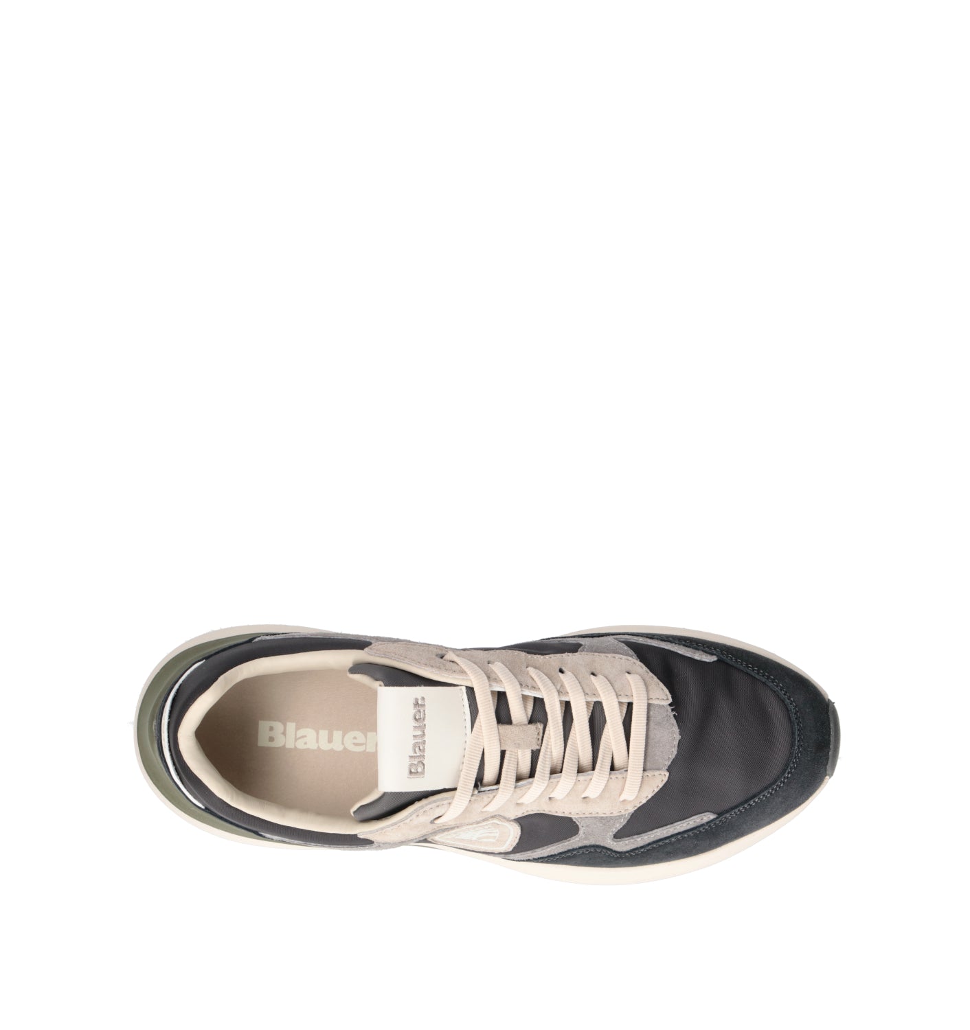 BLAUER Sneaker uomo grigia/blu