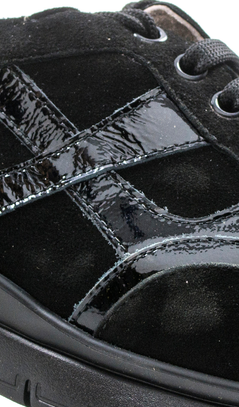 IMPRONTA TOMASI Sneaker donna nera in suede