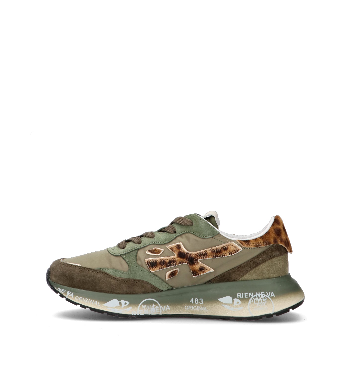 PREMIATA LAURYN Sneaker uomo militare