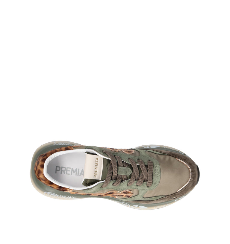 PREMIATA LAURYN Sneaker uomo militare